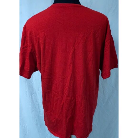 Delta Pro Weight Mens 2XL Red Coca Cola Coke Classic Spellout Cotton T-Shirt - Picture 7 of 11